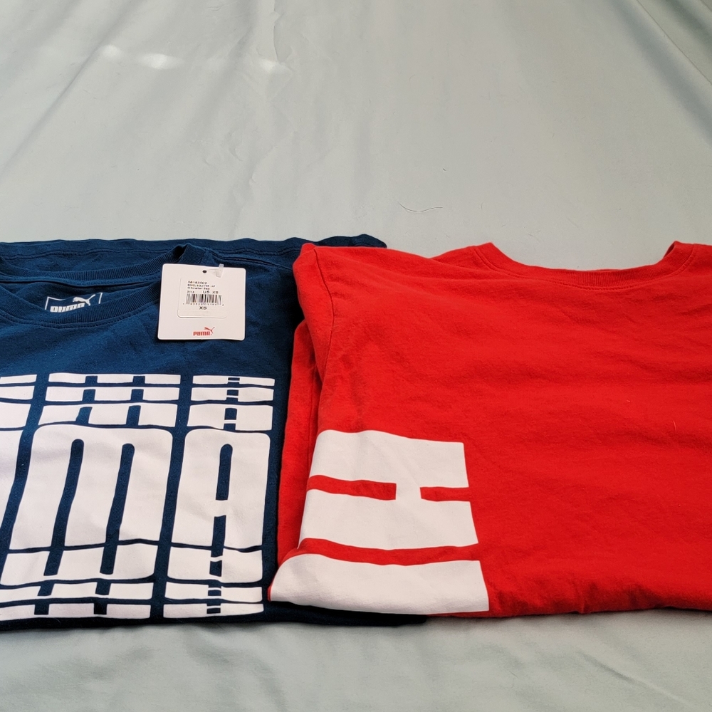 TWO Puma Tshirts XS NWT and NWOT